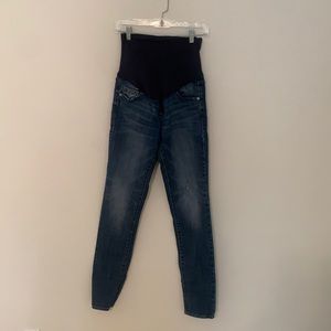 Full Panel Maternity Skinny Jeans 4 LONG